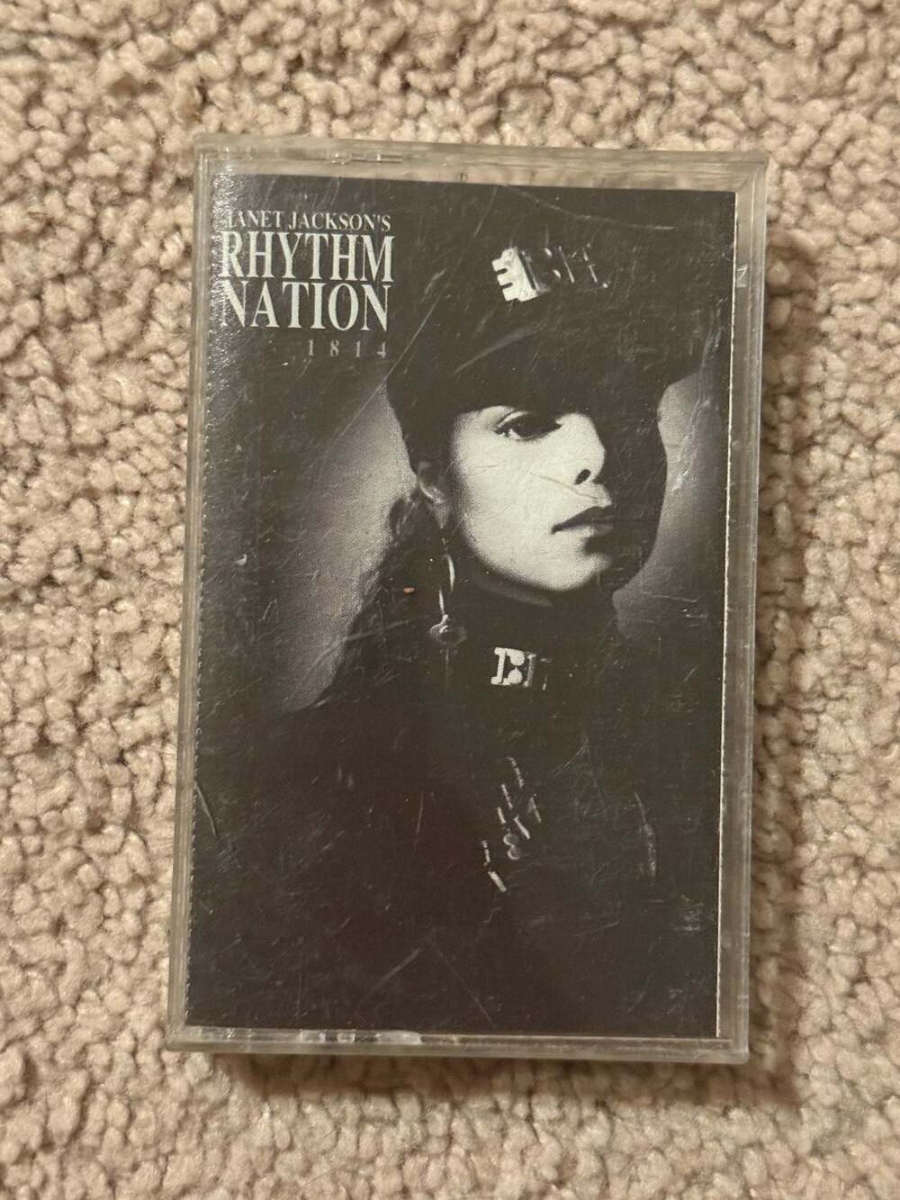 Janet Jackson - Rhythm Nation 1814 Vintage Cassette Tape